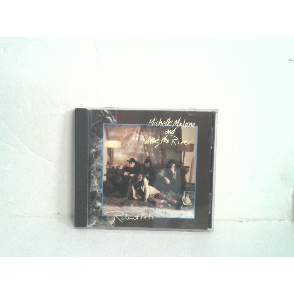 Michelle Malone & Drag The River Relentess CD 1990 Arista Records Bertelsmann